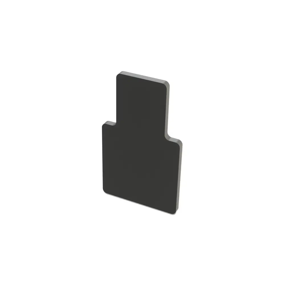 Schwarze Endkappe für Magnet Trackschiene 48V ST-50 für PVC Spanndecken