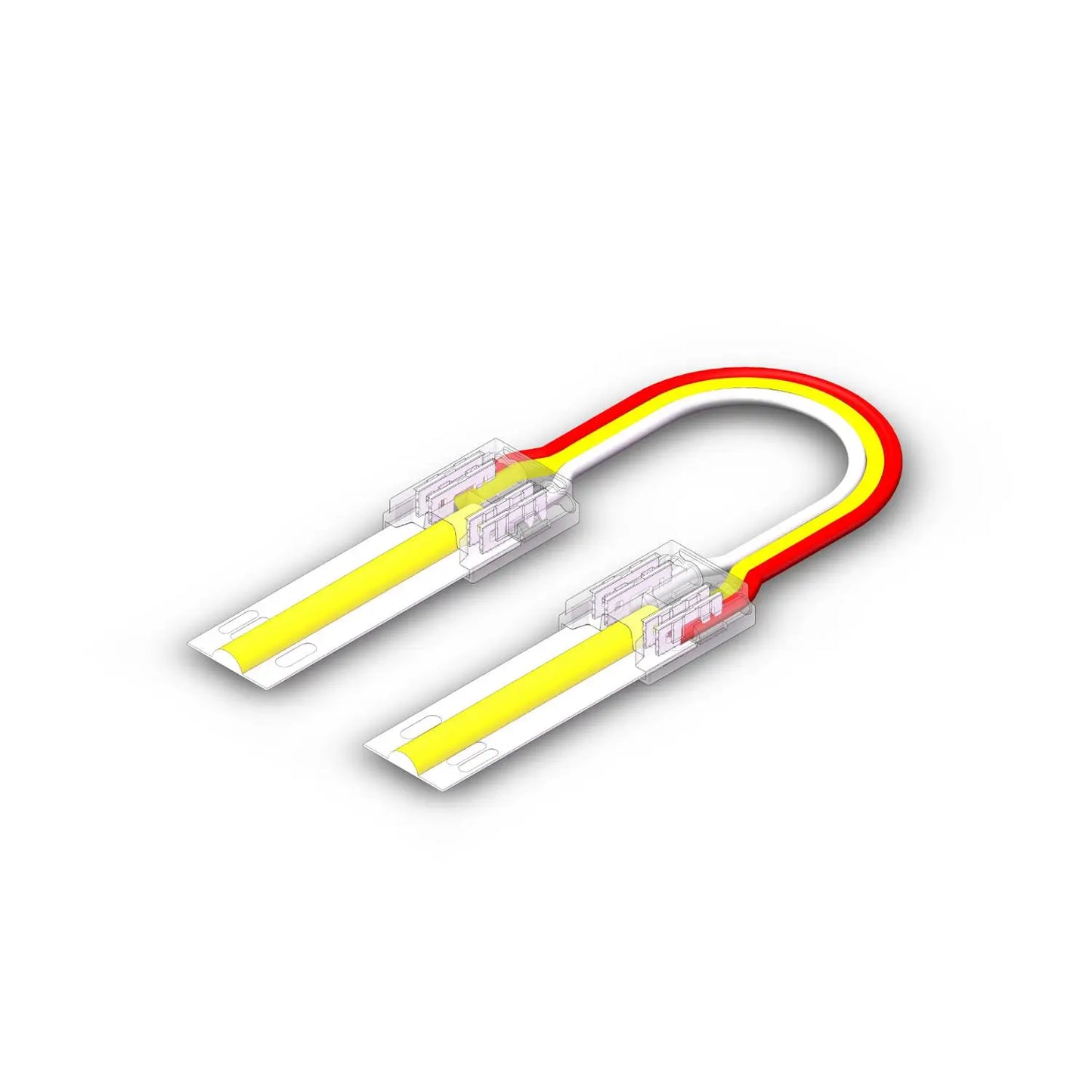10mm CCT LED Strip zu Strip Verbinder mit 15cm Kabel und 3 Pin Anschluss für COB LED Streifen