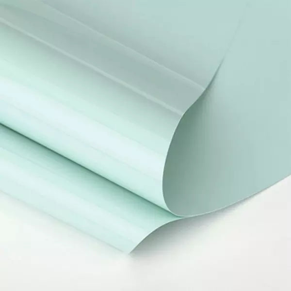 Lackspanndecke mit Keder Farbe 100 helles Aquamarin - Folienbreite bis 320 cm