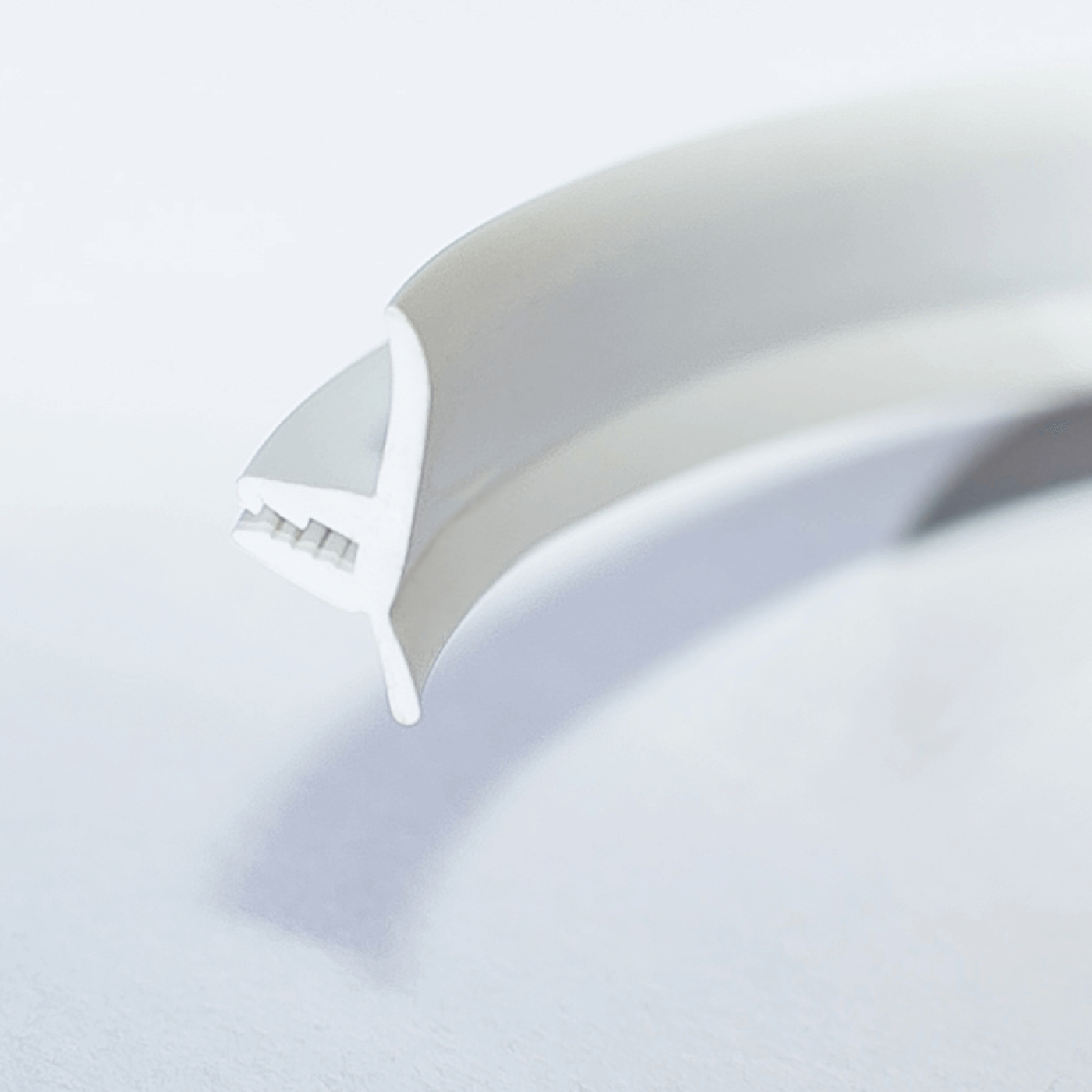 Spanndecken Abdeckleiste weiß für Wand-, Decken-, Universalprofil Profil