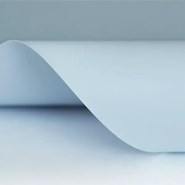 Satin Spanndecke mit Keder Farbe 110 hellblau - Folienbreite bis 320 cm