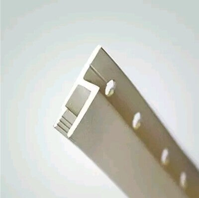 PVC Wandprofil weiß perforiert für PVC Spanndecken