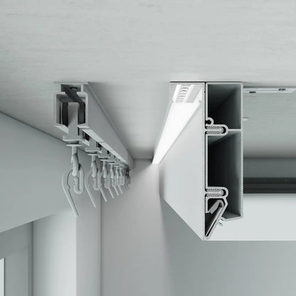 Alu Spanndecken Nischen Profil 01-04 für PVC Spanndecken