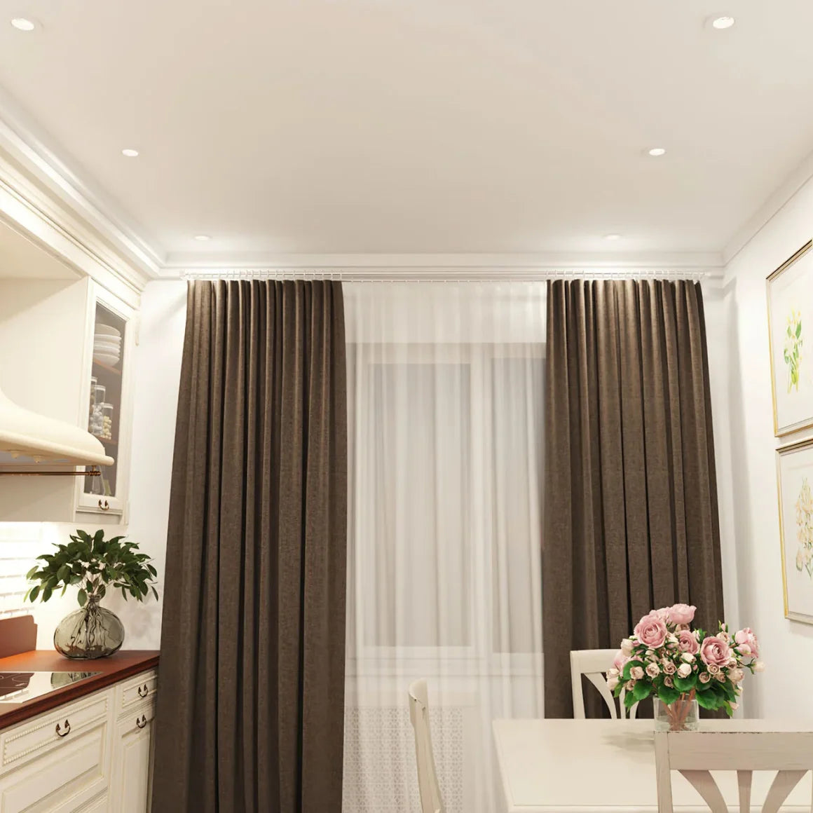 Premium GU10 Einbaustrahler schwenkbar IP20 rund - Farbe weiß matt