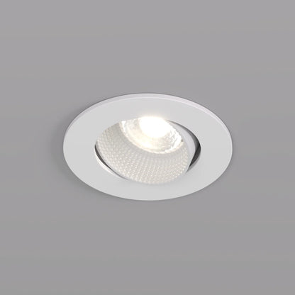 Premium GU10 Einbaustrahler schwenkbar IP20 rund - Farbe weiß matt