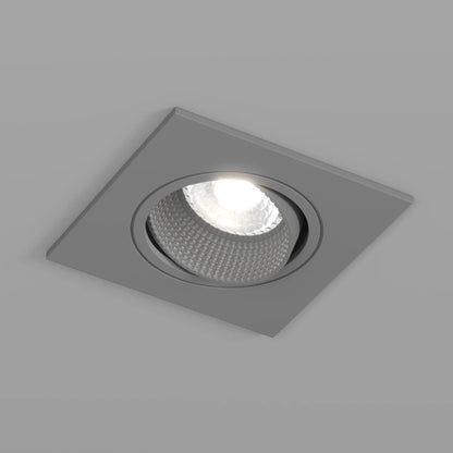 Premium GU10 Einbaustrahler schwenkbar IP20 quadratisch - Farbe anthrazit matt