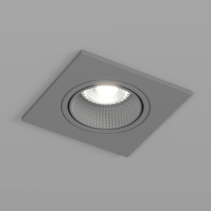 Premium GU10 Einbaustrahler schwenkbar IP20 quadratisch - Farbe anthrazit matt