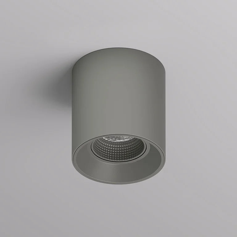 Runder schwenkbarer GU10 Deckenaufbauspot anthrazit matt IP20