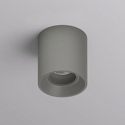 Runder schwenkbarer GU10 Deckenaufbauspot anthrazit matt IP20