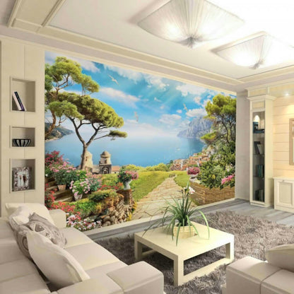 PVC Spannwand mit Keder mit UV Fotodruck - Folienbreite bis 320 cm