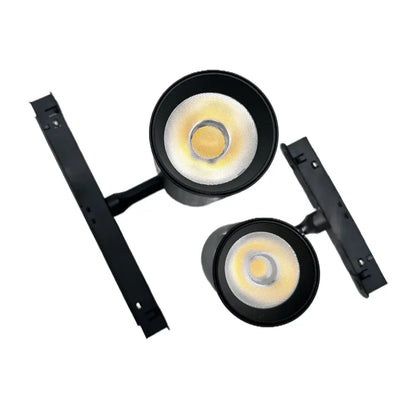 48V Magnet Track Spot mit 20W in Weiß oder Schwarz