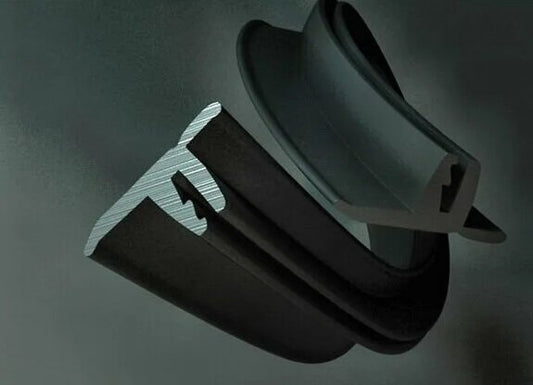 Spanndecken Abdeckleiste Farbe schwarz