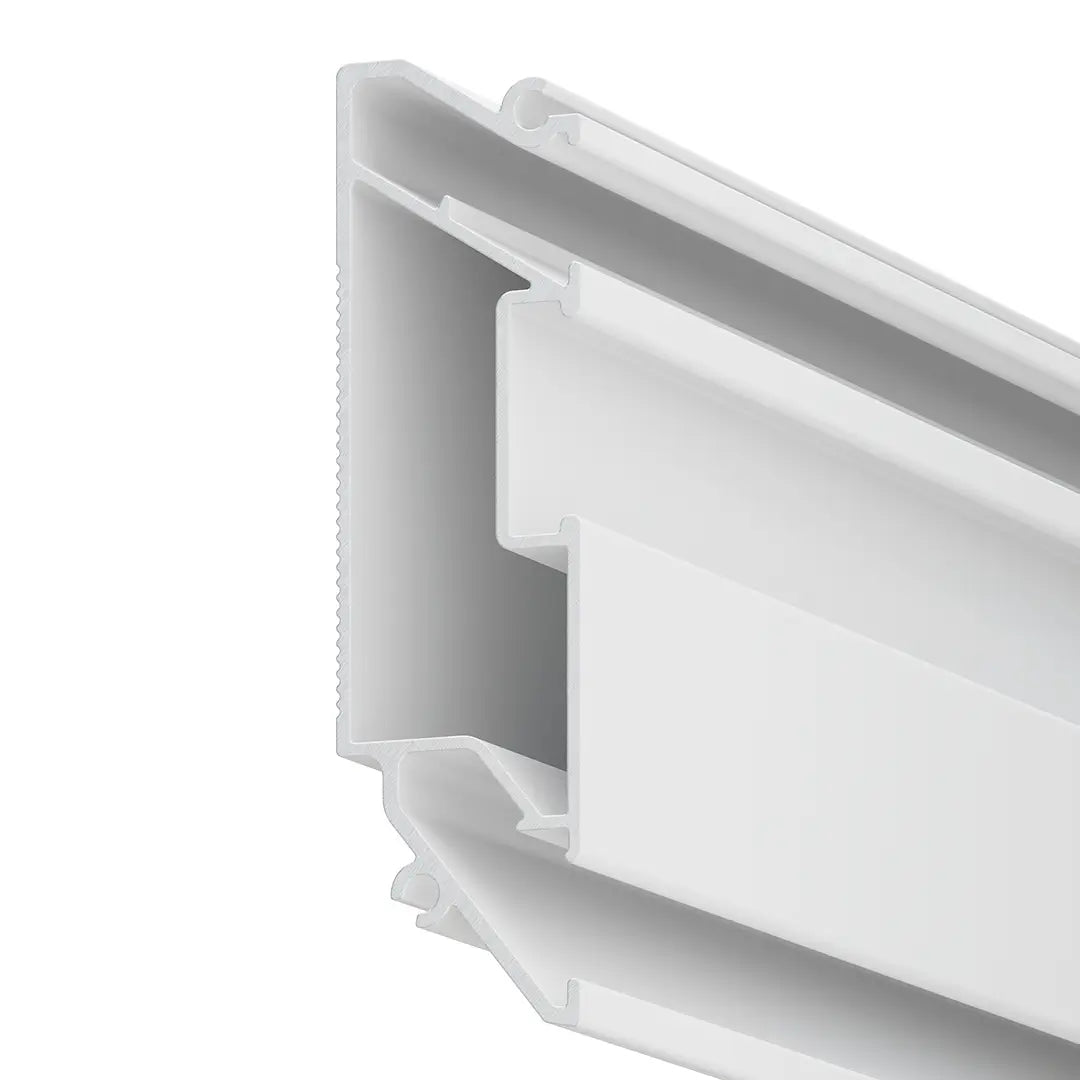 Weißes Aluminium LED Nischen Profil 01-02 für PVC Spanndecken
