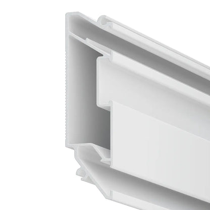 Weißes Aluminium LED Nischen Profil 01-02 für PVC Spanndecken