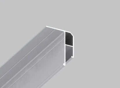 Aluminium Universalprofil für moderne Spanndecken Schattenfuge