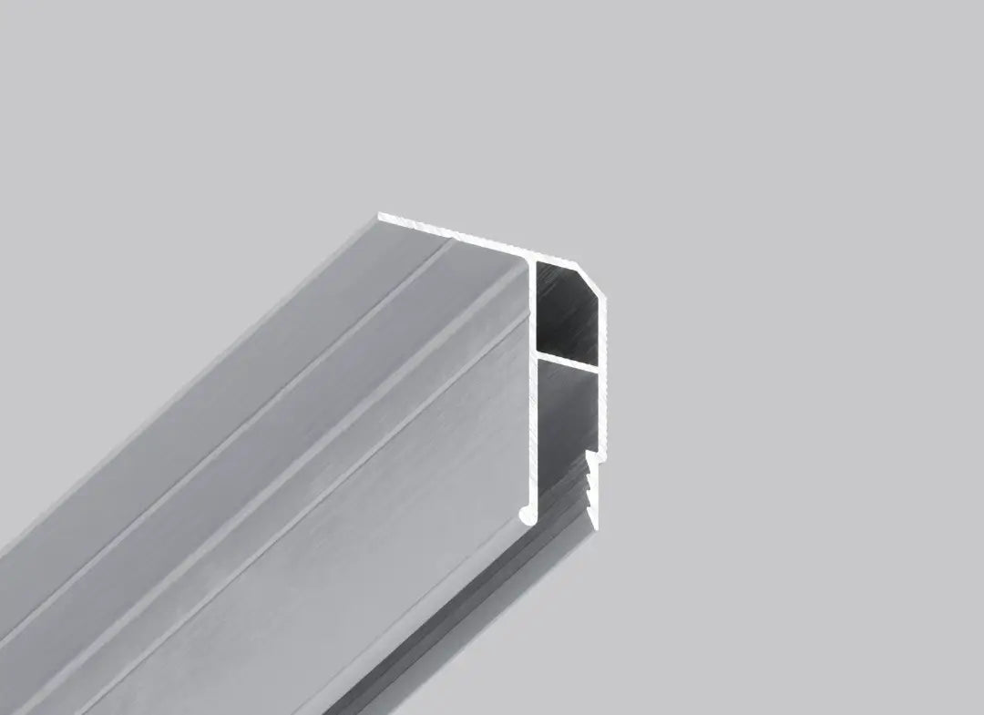 Aluminium Universalprofil für Spanndecken mit optionaler Abdeckleiste
