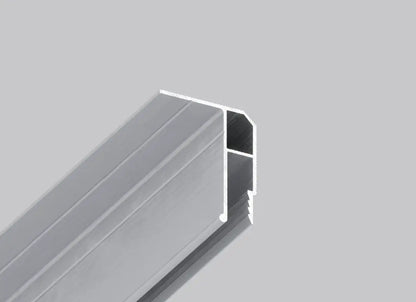 Aluminium Universalprofil für Spanndecken mit optionaler Abdeckleiste