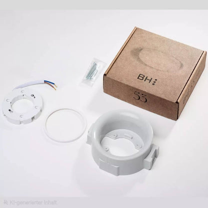 Recessed spotlight BH53 + LED lamp 7W dimmable 3000K / 4000K 