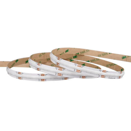 COB LED RGB Streifen 24V mit 576 LEDs pro Meter auf 5 Meter Rolle