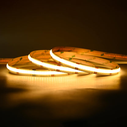Punktfreier COB LED Strip 14W/m 10mm breit für Innenbeleuchtung