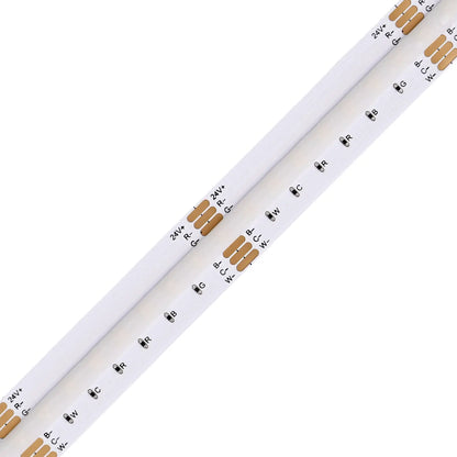 Detailansicht eines COB LED Streifens mit hoher LED Dichte