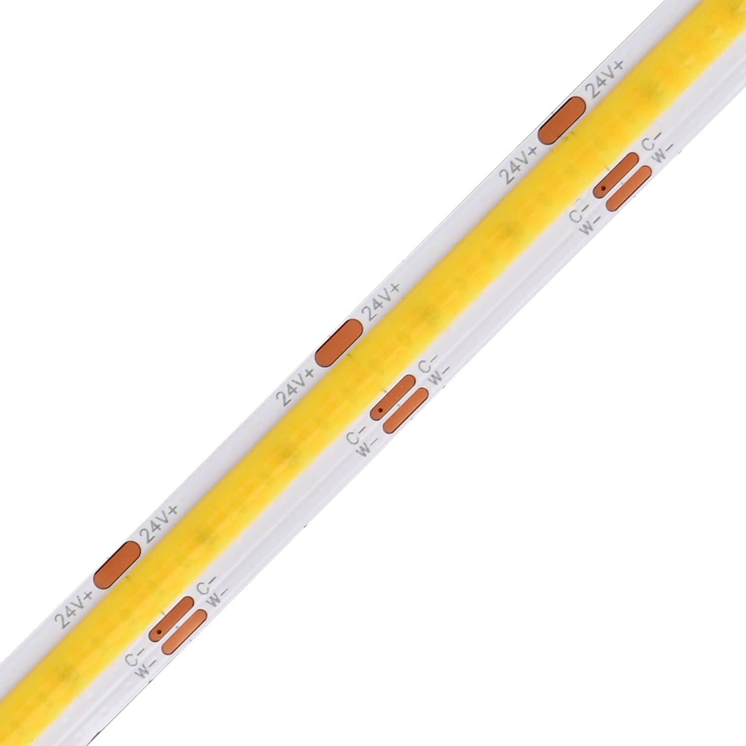 Hochwertiger COB LED CCT Streifen mit homogener Lichtlinie ohne sichtbare LED Punkte