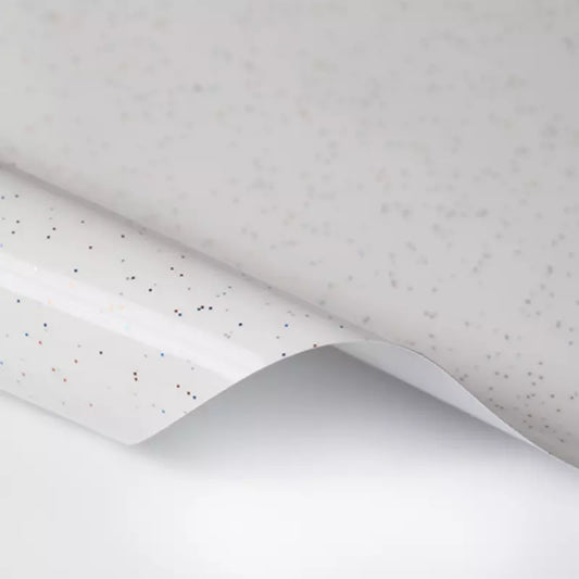 Lackspanndecke Galaxy mit Keder Farbe 303 weiß - Folienbreite bis 320 cm