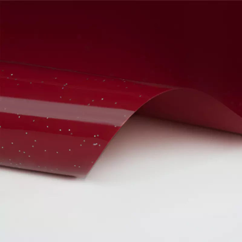 Lackspanndecke Galaxy mit Keder Farbe 478 weinrot - Folienbreite bis 320 cm