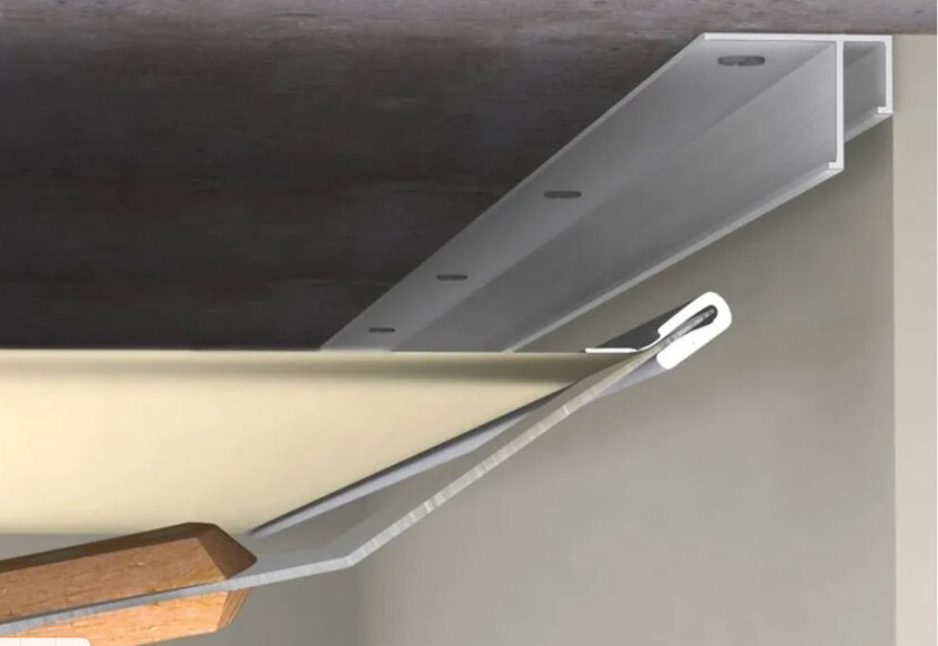 Keder für PVC Spanndecken als Meterware – flexibles Harpunenprofil zur sicheren Befestigung im Aluminiumprofil