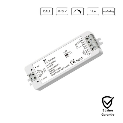 LED Controller Dimmer PUSH-DIM 8A für einfarbige LED-Strips 5-36V