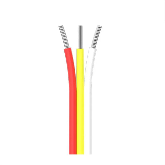 3-poliges LED Kabel 3x0,5 mm² AWG20 für 12V-48V CCT SMD und COB LED Streifen