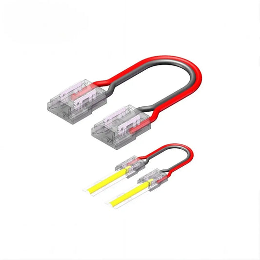8mm LED Strip zu Strip Verbinder mit 15cm Kabel für COB und SMD LED Streifen