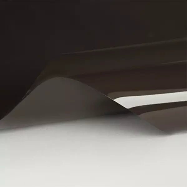 Lackspanndecke mit Keder Farbe 577 schwarzbraun - Folienbreite bis 500 cm