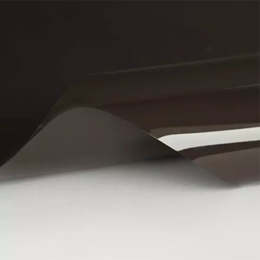 Lackspanndecke mit Keder Farbe 577 schwarzbraun - Folienbreite bis 500 cm