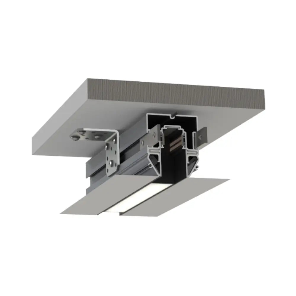 48V Magnet Trackschiene für PVC Spanndecken in Weiß oder Schwarz