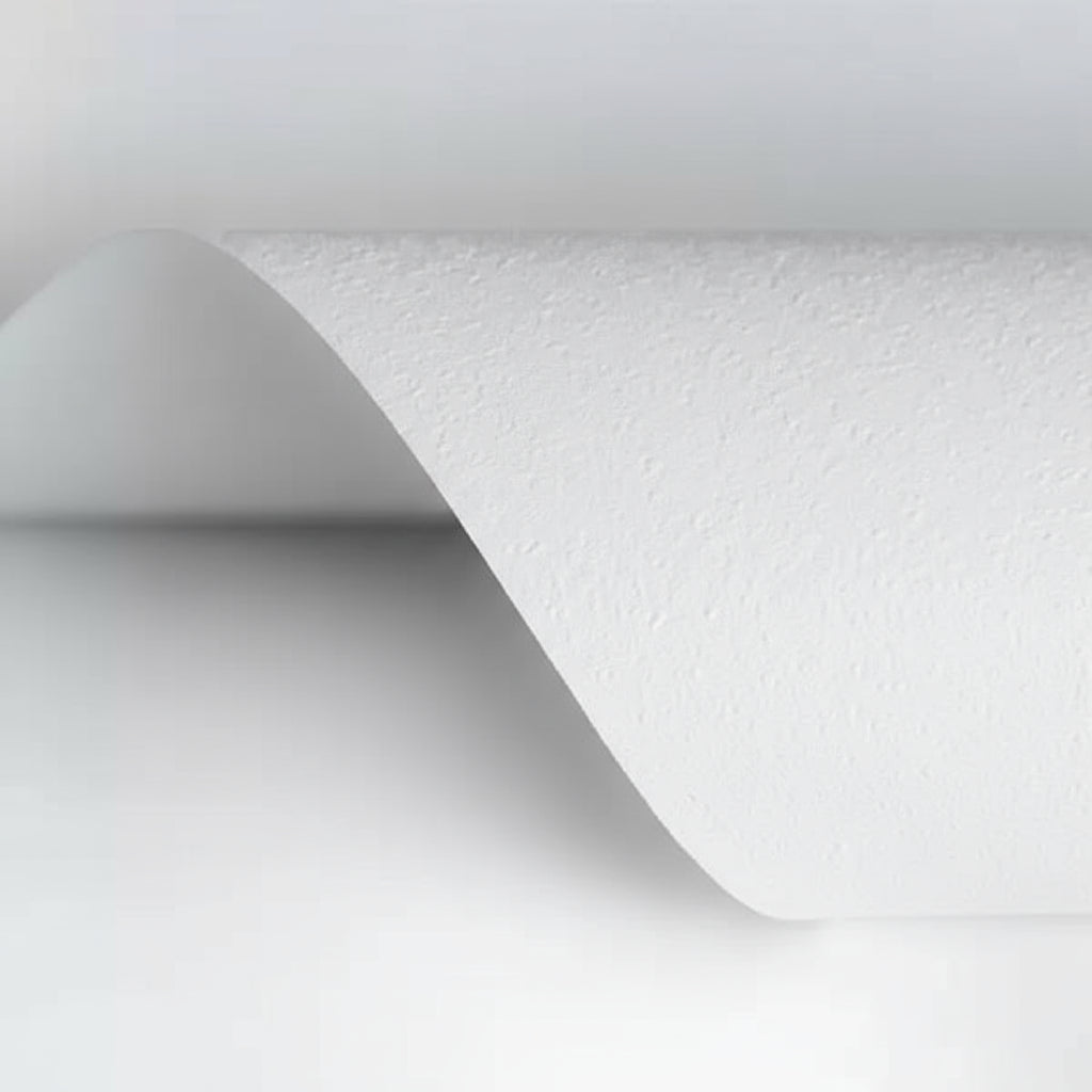 Matte Spanndecke mit Keder Farbe 303 weiß extrabreit - Folienbreite bis 580 cm