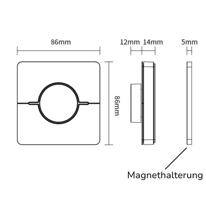 MiBoxer K0S LED Controller 4 Zonen CCT und Single Color