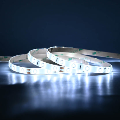 Premium LED Streifen 24V Strip 5M 4,8W/m 60LEDs/m 8mm - Lichtfarbe: neutralweiß 4000K - Schutzart: IP20