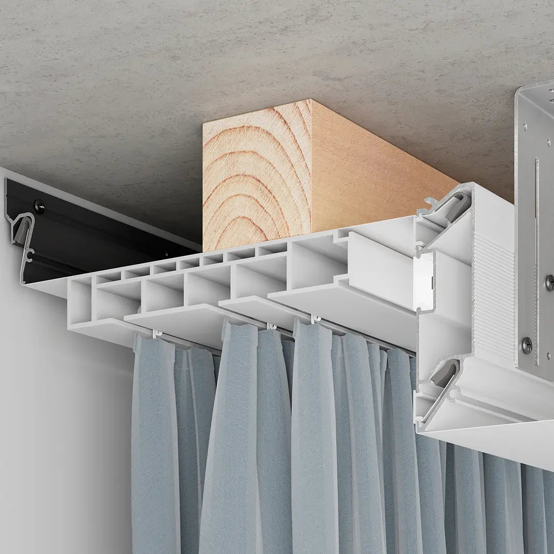 Aluminium Nischenprofil für indirekte LED Beleuchtung an Spanndecken