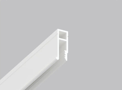 Weißes perforiertes PVC Wandprofil für PVC Spanndecken