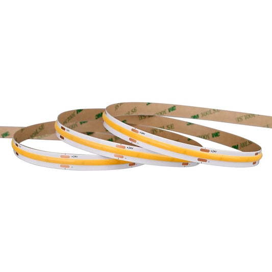 Premium 24V COB LED Streifen 10mm breit IP20 für indirekte LED Beleuchtung