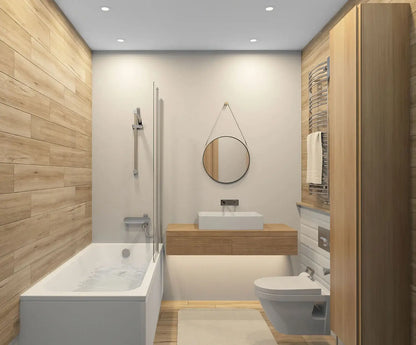 Mattweißer GU10-Strahler mit hoher Schutzart IP65 und rundem, dezentem Design