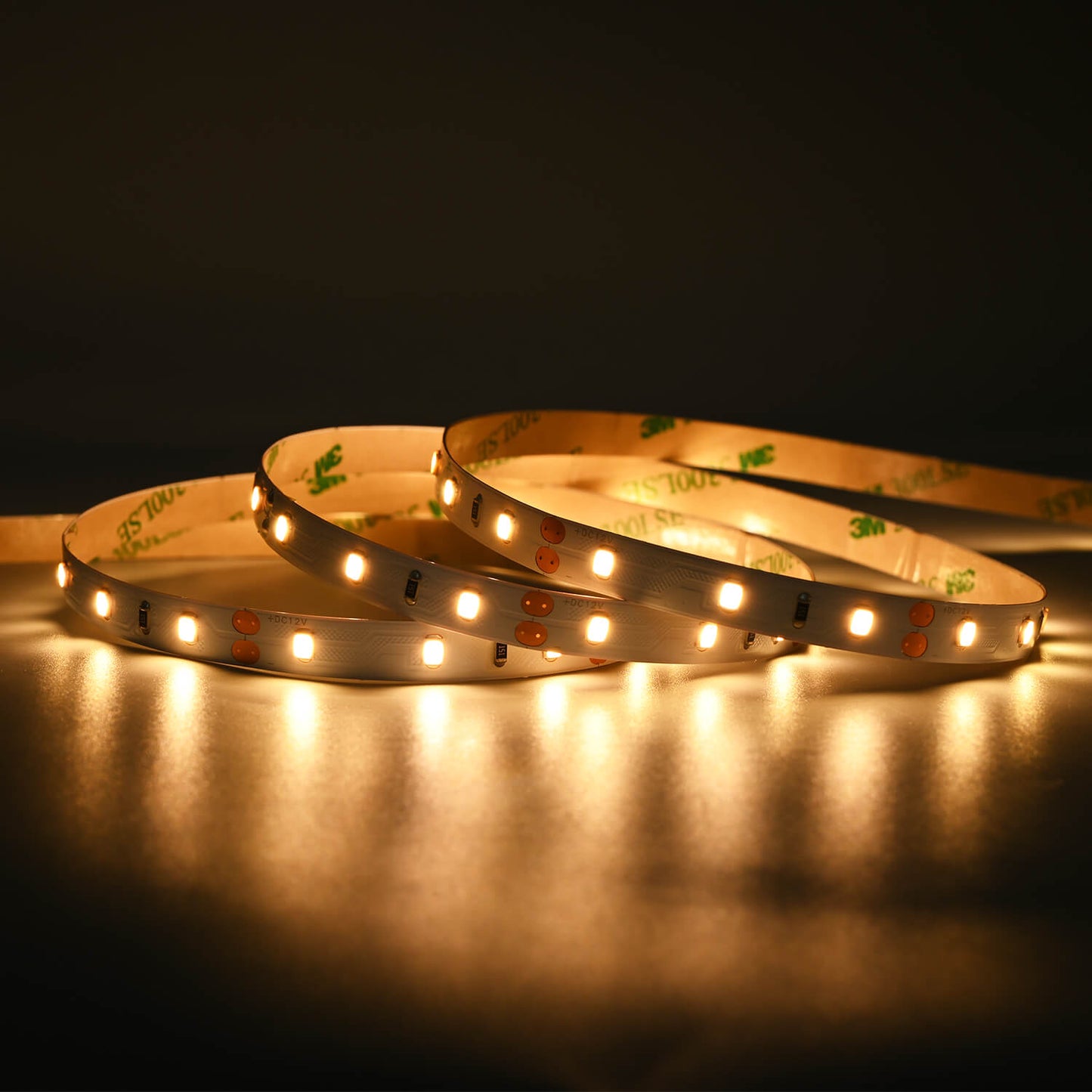 Premium LED Streifen 12V Strip 5M 4,8W/m 60LEDs/m 8mm - Lichtfarbe: neutralweiß 4000K - Schutzart: IP20