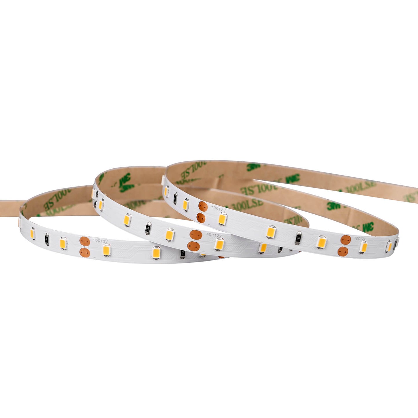 Premium LED Streifen 12V Strip 5M 4,8W/m 60LEDs/m 8mm - Lichtfarbe: neutralweiß 4000K - Schutzart: IP20