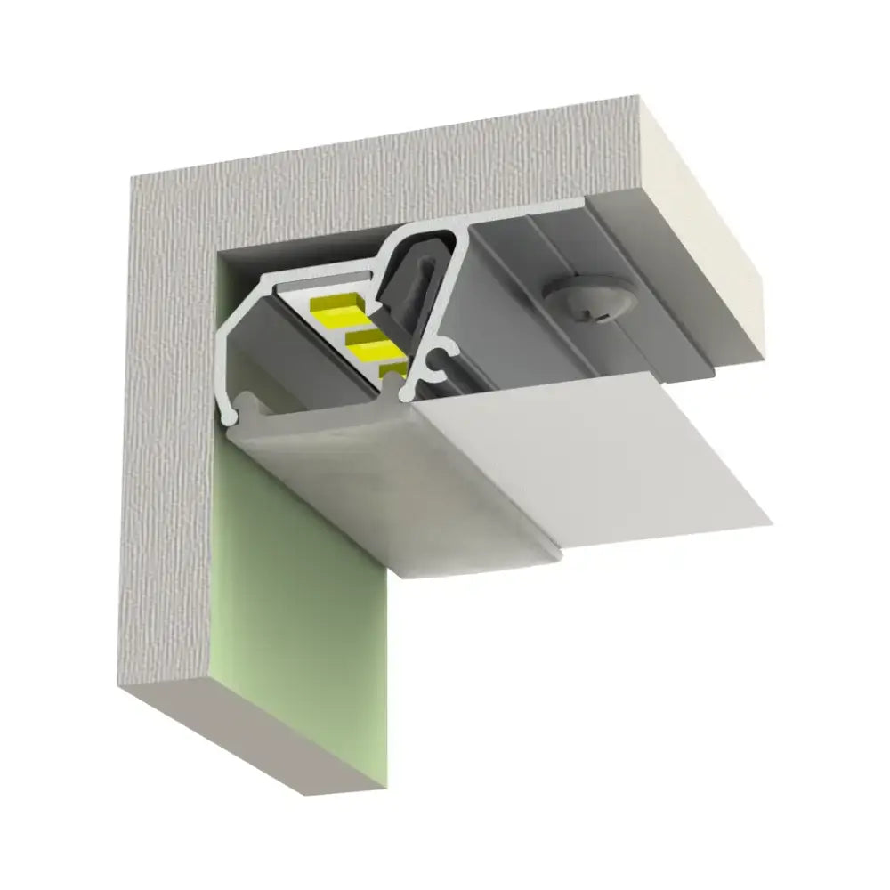 Alu Spanndecken Deckenprofil für LED Randbeleuchtung