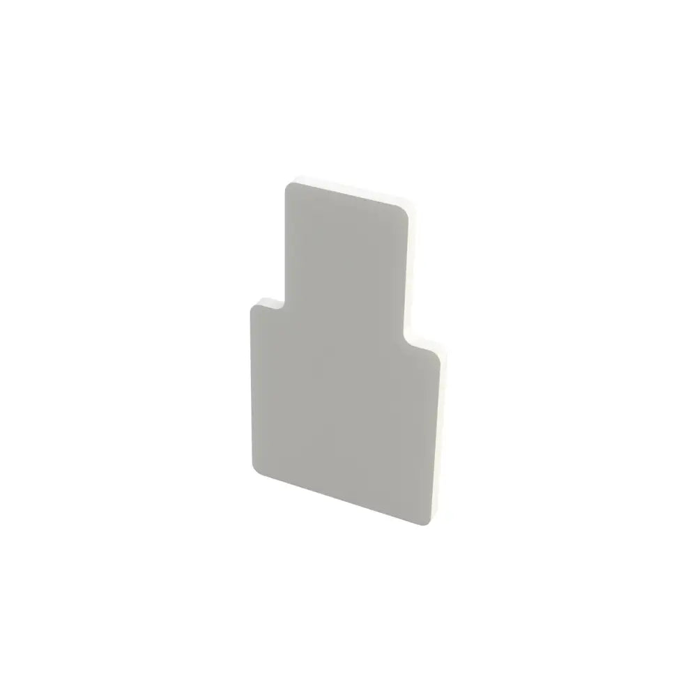 Weiße Abschlusskappe für Magnet Trackschiene 48V ST-50 für PVC Spanndecken