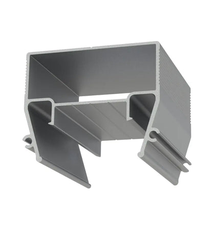 Aluminium Spanndecken LED Lichtkanal Profil 30 mm breit mit Diffusor-Abdeckung