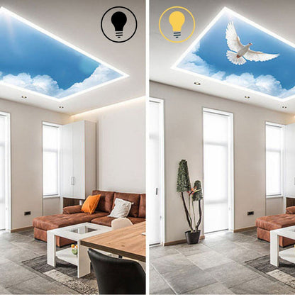 Double Vision PVC Spanndecke mit Keder - Folienbreite bis 320 cm