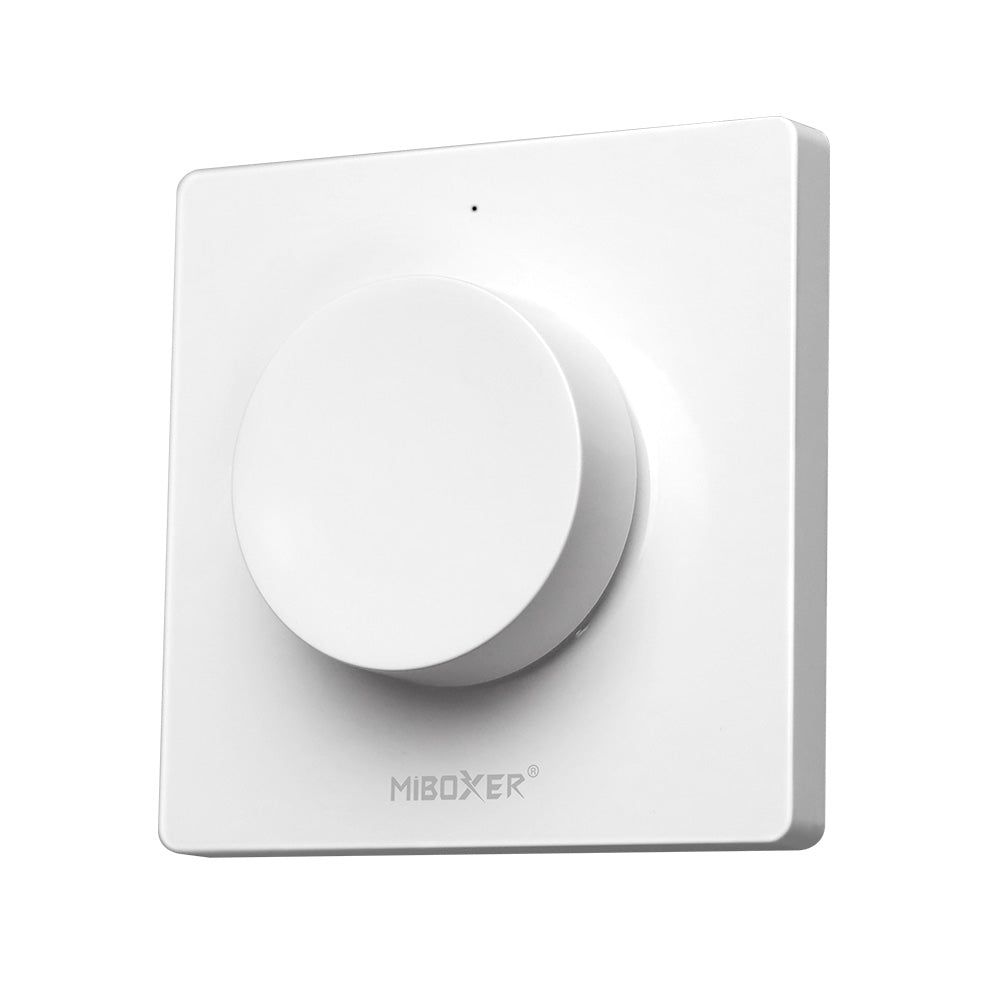 MiBoxer K1 LED Drehregler Wandsteuerung für CCT und Single Color weiß