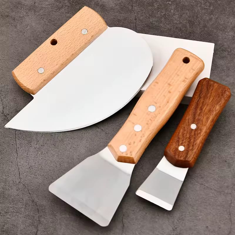 Mounting spatula set for PVC and textile stretch ceilings 